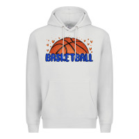 Dove Grey basketball Premium Hoodie - MaliasSmallBusiness