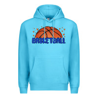 Ocean Blue basketball Premium Hoodie - MaliasSmallBusiness