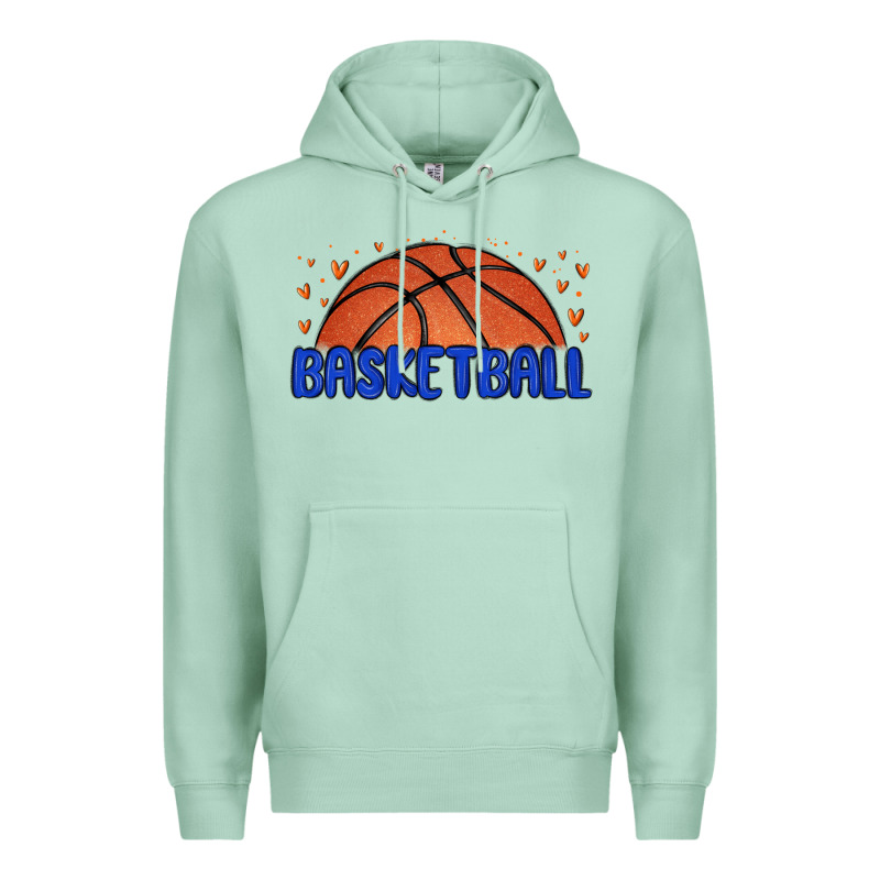 Basketball Premium Hoodie by MaliasSmallBusiness | Teevron