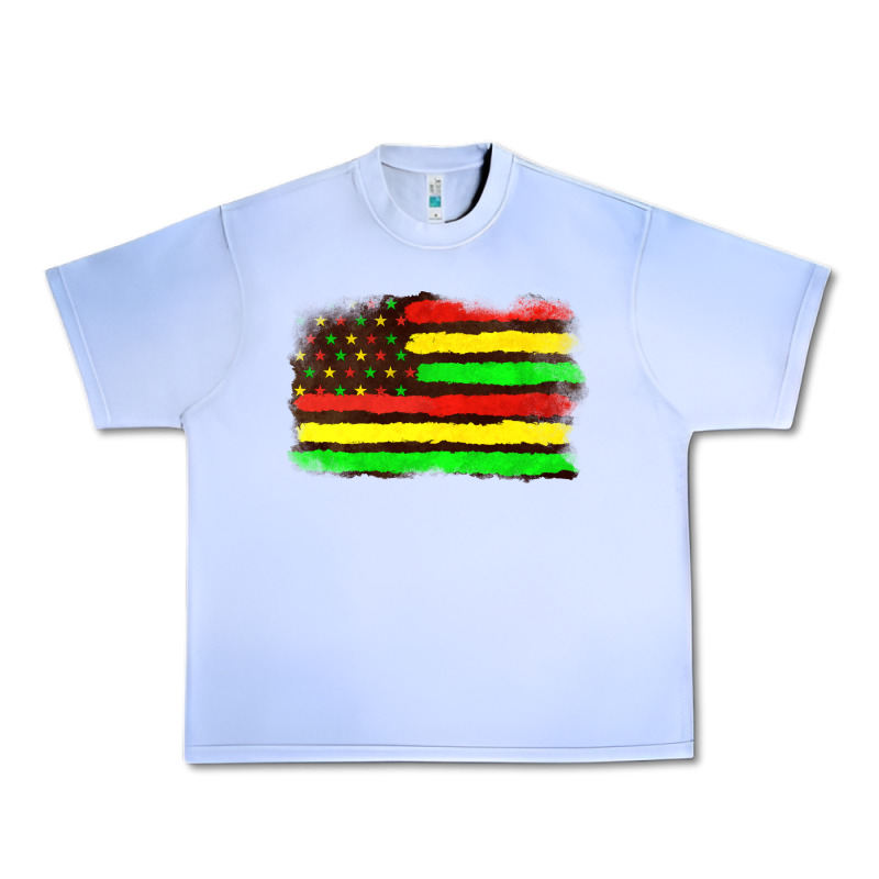 Juneteenth Flag Urban Heavy Tee by texasbilliewilder | Teevron
