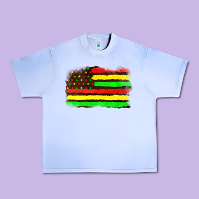 Urban Heavy Tee juneteenth flag