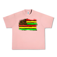 Salmon juneteenth flag Urban Heavy Tee - texasbilliewilder