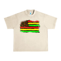 Sandshell juneteenth flag Urban Heavy Tee - texasbilliewilder