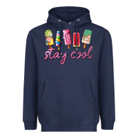 Navy stay cool Heavyweight Hoodie - AdoDesignShop