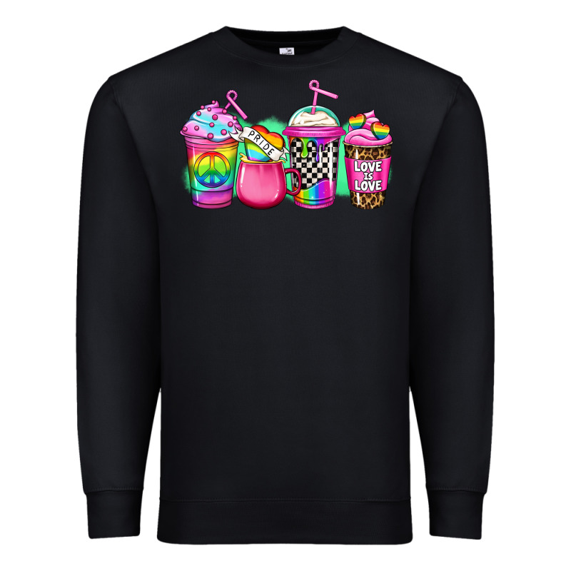 Lgbtq Coffee Premium Sweatshirt by Jasminsmagicworld | Teevron