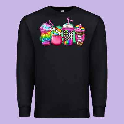 Lgbtq Coffee Premium Sweatshirt Designed By Jasminsmagicworld