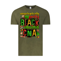 Vintage Olive unapologetically pretty black and educated cna zillion Vintage Tee - Zillion Design Studio