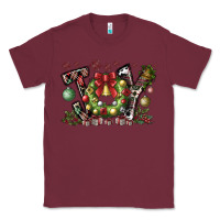 Burgundy Joy Classic Tee - CowhideDigitalArt