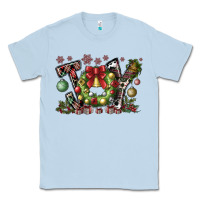 Dusty Blue Joy Classic Tee - CowhideDigitalArt