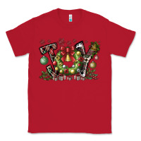Red Joy Classic Tee - CowhideDigitalArt