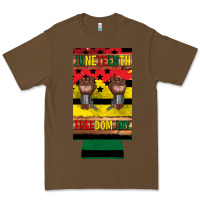 Cacao juneteenth freedom day 12 oz can cooler (slim) 2 Premium Tee - Artiststas