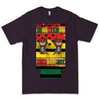 Plum juneteenth freedom day 12 oz can cooler (slim) 2 Premium Tee - Artiststas