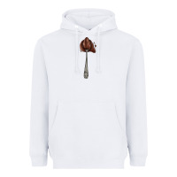 White spoon with chocolate Heavyweight Hoodie - AdoDesignShop