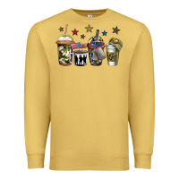 Antique Gold army coffee Premium Sweatshirt - Jasminsmagicworld