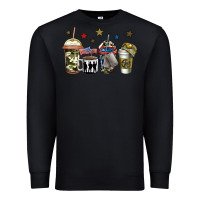 Black army coffee Premium Sweatshirt - Jasminsmagicworld