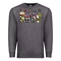 Charcoal Heather army coffee Premium Sweatshirt - Jasminsmagicworld