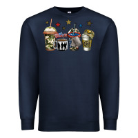 Navy army coffee Premium Sweatshirt - Jasminsmagicworld