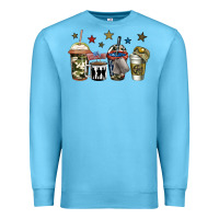 Ocean Blue army coffee Premium Sweatshirt - Jasminsmagicworld