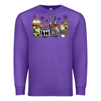 Purple army coffee Premium Sweatshirt - Jasminsmagicworld