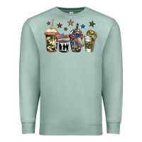 Seafoam army coffee Premium Sweatshirt - Jasminsmagicworld