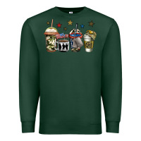 Sports Green army coffee Premium Sweatshirt - Jasminsmagicworld