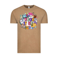 Vintage Coffee i hook it up  sewing Vintage Tee - Zillion Design Studio