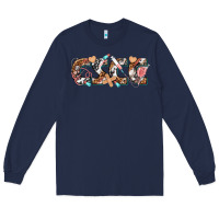 Navy CSCC Cutaneous Squamous Cell Cancer Long Sleeve Tee - texasbilliewilder
