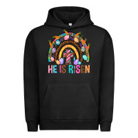 Pigment Black He Is Risen Rainbow Urban Hoodie - BundleAndBundleShop