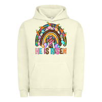 Pigment Pistachio He Is Risen Rainbow Urban Hoodie - BundleAndBundleShop