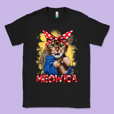 Meowica 4th Of July Classic Tee Designed By Cowgirlartshop