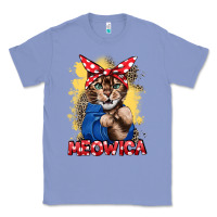 Colony Blue Meowica 4th of july Classic Tee - CowGirlArtShop