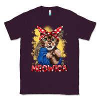 Plum Meowica 4th of july Classic Tee - CowGirlArtShop