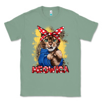 Sage Meowica 4th of july Classic Tee - CowGirlArtShop
