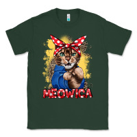 Sports Green Meowica 4th of july Classic Tee - CowGirlArtShop