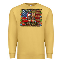 Antique Gold proud veteran christmas army Premium Sweatshirt - Jasminsmagicworld