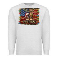 Oatmeal Heather proud veteran christmas army Premium Sweatshirt - Jasminsmagicworld
