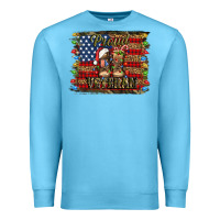 Ocean Blue proud veteran christmas army Premium Sweatshirt - Jasminsmagicworld