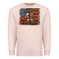 Pale Pink proud veteran christmas army Premium Sweatshirt - Jasminsmagicworld
