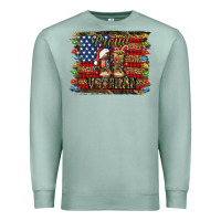 Seafoam proud veteran christmas army Premium Sweatshirt - Jasminsmagicworld