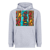 Heather Grey fiesta with pepper Heavyweight Hoodie - Artiststas