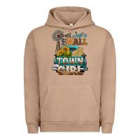 Pigment Burro Just A Small Town Girl Windmill Urban Hoodie - BundleAndBundleShop