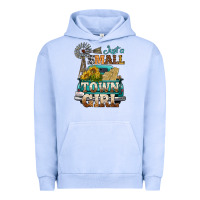 Pigment Grape Ice Just A Small Town Girl Windmill Urban Hoodie - BundleAndBundleShop