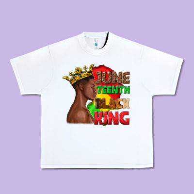 Urban Heavy Tee juneteenth black king