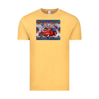 Vintage Mustard american truck 4th of july mousepad Vintage Tee - BarkalooDesign