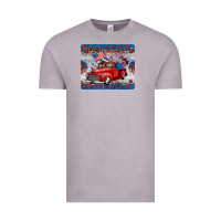 Vintage Zinc american truck 4th of july mousepad Vintage Tee - BarkalooDesign