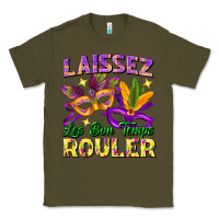 Army Green laissez les bon temps rouler Classic Tee - FaDigitalArtStudio