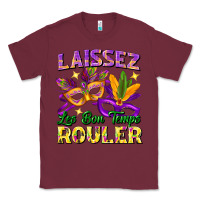 Burgundy laissez les bon temps rouler Classic Tee - FaDigitalArtStudio