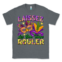 Charcoal Heather laissez les bon temps rouler Classic Tee - FaDigitalArtStudio
