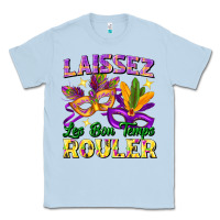 Dusty Blue laissez les bon temps rouler Classic Tee - FaDigitalArtStudio