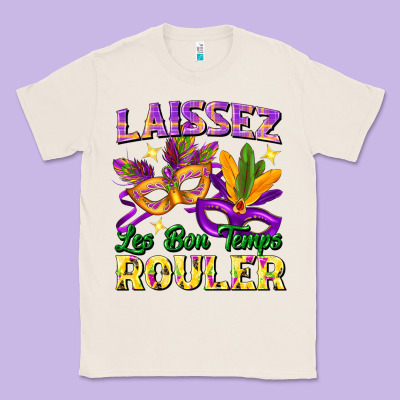Laissez Les Bon Temps Rouler Classic Tee Designed By Fadigitalartstudio